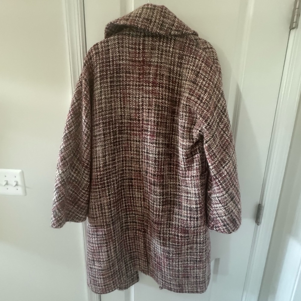 Multicolored Trench coat, size is medium - Picture 3 of 3